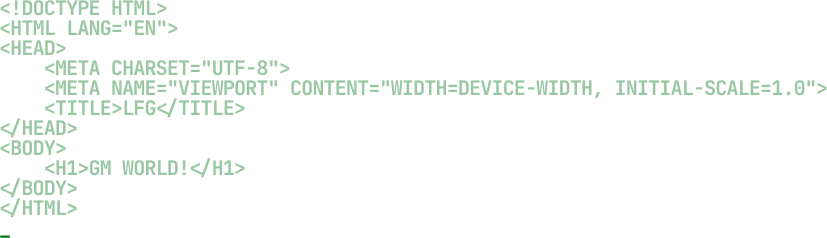 HTML Code